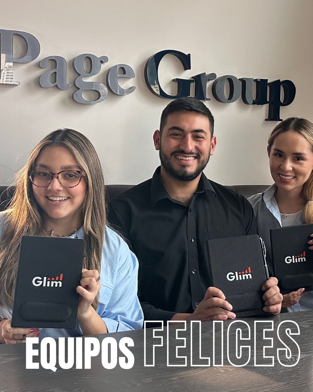 Equipo PageGroup con Glim